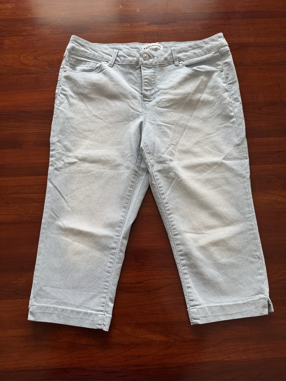 Artisan NY Striped Capri Pants